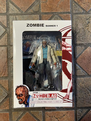 Zombie Lab Locker Toys BANNER ZOMBIE Kickstarter Figure 1/18 3.75″