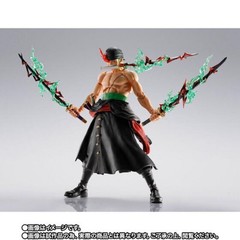 S.H.Figuarts Roronoa Zoro King of Hell One Piece Action Figure Bandai Japan NEW