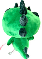 Hello Kitty Plush Toy Green Dragon 10 inches tall. Sanrio Official. NWT.