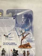 Star Wars Attack of the Clones AAYLA SECURA Action Figure Hasbro 2003 NOS Sealed