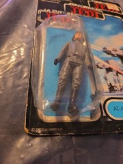 Vintage Star Wars Tri Logo ROTJ AT-AT Commander MOC Not Mint