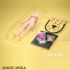 JIAOU DOLL 1:6 Suntan Skin Figure Body Large Bust 12inch Female Toys JOQ-10E-BS