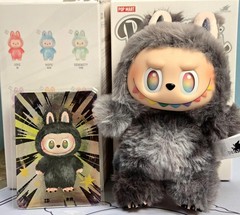 POP MART Labubu Grey V3 Secret ID Hidden Secret ID Grey Rare Labubus