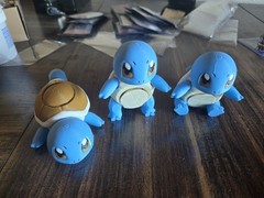 Articulated Pokémon Squirtle PLA 3D Printed