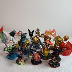 Skylanders Painted/Damaged Lot of 14 Giants Swap Force Trap Team Imaginator