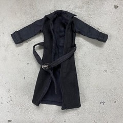 PB-LTC-NOIR: 1/12 Black Wired Trench Coat for Marvel Legends Spider-Man Noir