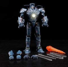 NECA Pacific Rim Series Gipsy Danger Figurine Model Ornament, Movable Statue