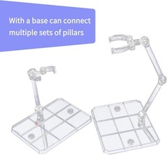 Adjustable Display Stand For 6″ Action Figure Clear Plastic Holder 1/4/5/8/10/12