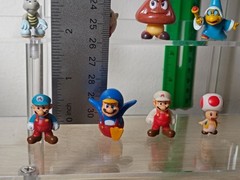 12-PK SUPER MARIO MicroLand 1″ Jakks Nintendo Boo Morton Yoshi Kamek Penguin LOT
