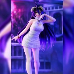 21cm Overlord Albedo Anime Figure A Woolen Dress Albedo Action Figure Ainz Ooal