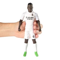 Banbo Toys SOCKERS Real Madrid CF Eduardo Camavinga 8″ Collectible Soccer Action