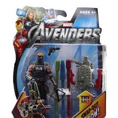 MARVEL’S HAWKEYE The Avengers Movie Comic Series 4″ inch Action Figure #5 2012