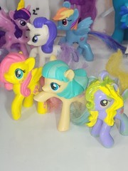 Lot Of 17 My Little Pony, Random Years, Random Figures (Used)