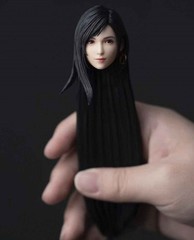 ACG ART Tifa Lockhart 1/6 scale smile Head Sculpture Model Movable Eyes