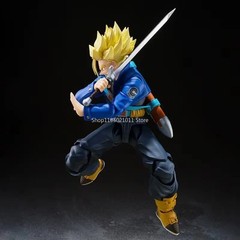 SHF Dragon Ball Z Trunks Figure Super Saiyan Action Figure PVC Model Toy