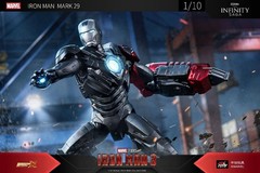 zd toys IRON MAN MARK 29 FIDDLER 1/10 action figure iron man 3 MARVEL shipAugust