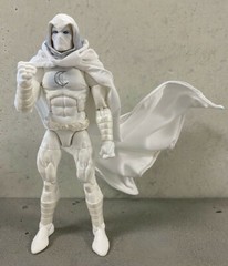SU-C-MN: 1/12 Wired White Collar Cape for Marvel Legends Comic Moon Knight