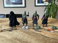4x Lot Star Wars Boba Fett Vintage Collection Tython Mandalorian VC252 VC285