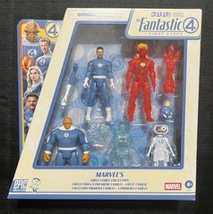 Marvel Fantastic Four 4 First Steps First Family 6 Pack New Figures Set 4″