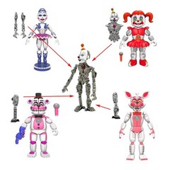 FNAF Action Figure Five Nights at Freddy’s Bonnie Foxy Security Breach Figure US