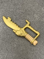 Skeleton Warriors Prince Lightstar CHRYSBLADE KNIFE Gold Dagger Accessory Only