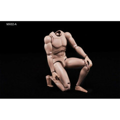 MX02-A 12inch Europe Skin Male Action Figure Body Fit For 1/6 Head Sculpt Toys