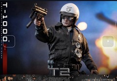 Hot Toys Mms774 1/6 Terminator 2: Judgment Day T-1000 2.0 Action Figure In Stock