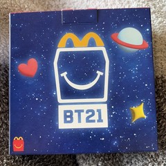 McDonald’s 2026 BTS BT21 Poster & Sticker Set Official Collectible New