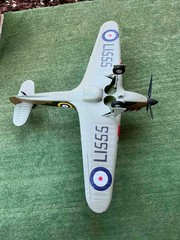 1:18 scale Hawker Hurricane Model Kit-Disassembled and Unpainted