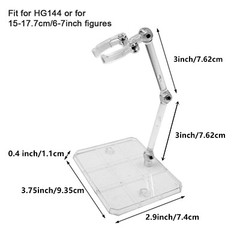 6-36 HG144 Adjustable Action Figure Display Holder Base Doll Model Support Stand