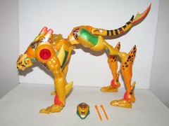 Transformers Beast Machines Supreme CHEETOR Maximal, 2000, Untested, Incomplete