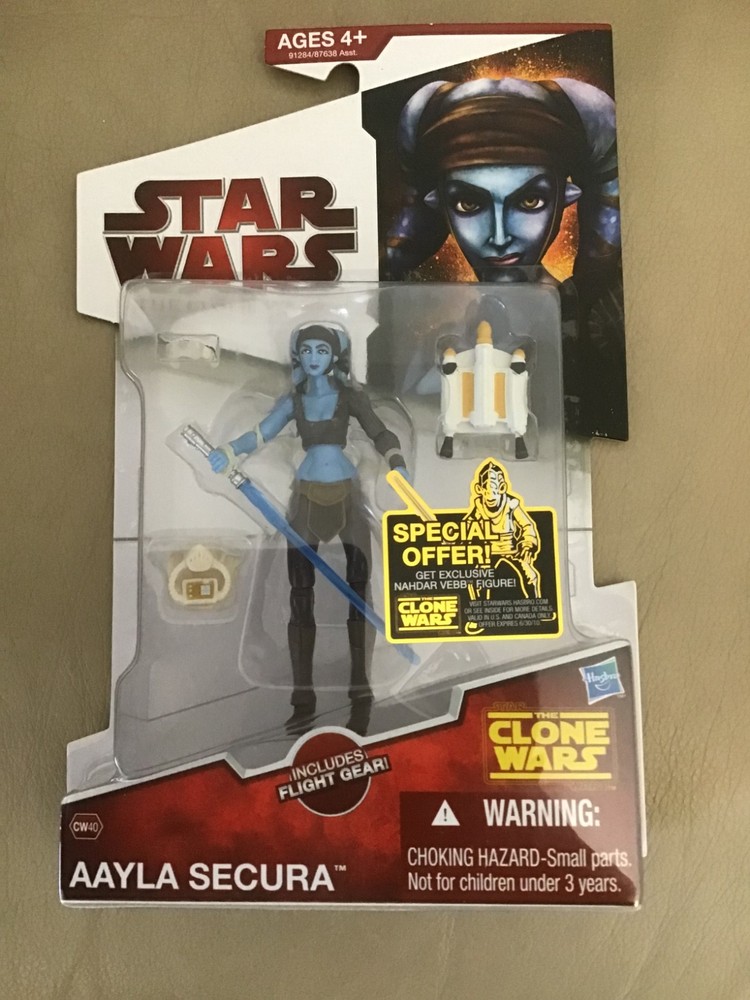 2009 Star Wars The Clone Wars Figure New NIB – CW40 AAYLA SECURA