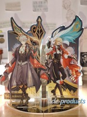 miHoYo Official KFC Collab Genshin Impact Alhaitham Kaveh Acrylic Stand Set 2025