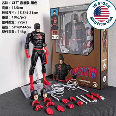 CT Toys No.999 Shadowland Daredevil Comic Ver. Black Suit Action Figure US STOCK