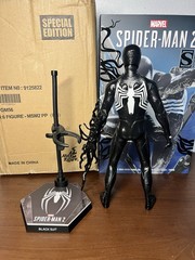 HOT TOYS VGM56 SPIDER-MAN 2 (Black Suit) SPECIAL EDITION COMPLETE