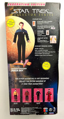 “Star Trek Deep Space Nine” Jadzia Dax (Old Man), 9” Playmates Figure New