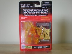 Transformers – Heroes of Cybertron – Gen. One – 2001 – Complete Set of 10 – MOC
