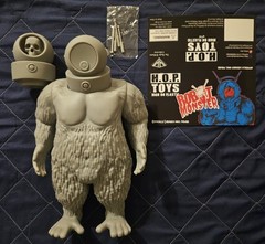 14″ Massive Robot Monster Sofubi W/2 heads Movie Vinyl 1/6 Scale