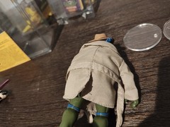 1994 Playmates TMNT Undercover Leonardo Purple accessories loose complete