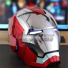 Iron Man Helmet Autoking MK5 1/1 Voice-controlled Transform Mask Cosplay Prop