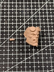 1/12 1/4 1/6 1/18 Unpainted Hellboy Comics Baron Head Carved Model Toys