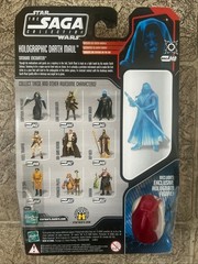 Star Wars: Saga Collection- Holographic Obi-Wan & Maul & Sith Figures LOT 3