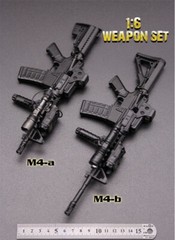 Soldier Accessories 1:6 Scale Plastic Assault Rifle Weapon Gun Fit 12” Figure