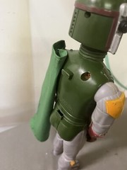 Custom 1979 KENNER STAR WARS 12″ BOBA FETT Green CAPE ACCESSORY (Cape Only)