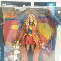 McFarlane DC Supergirl and Krypto Figures Gold Label Deluxe Theatrical Edition