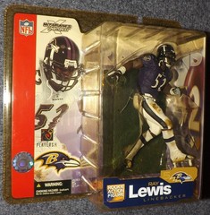 McFarlane NFL 2002 Series 5 Ray Lewis Ravens Chase Purple Jersey Variant