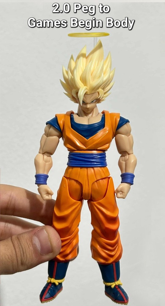SHF The Games Begin Goku Conversion Neck Pegs – READ DESCRIPTION!