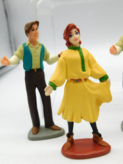 1997 Collectible Figures Anastasia Characters Galoob 20th Century Fox (EF977)