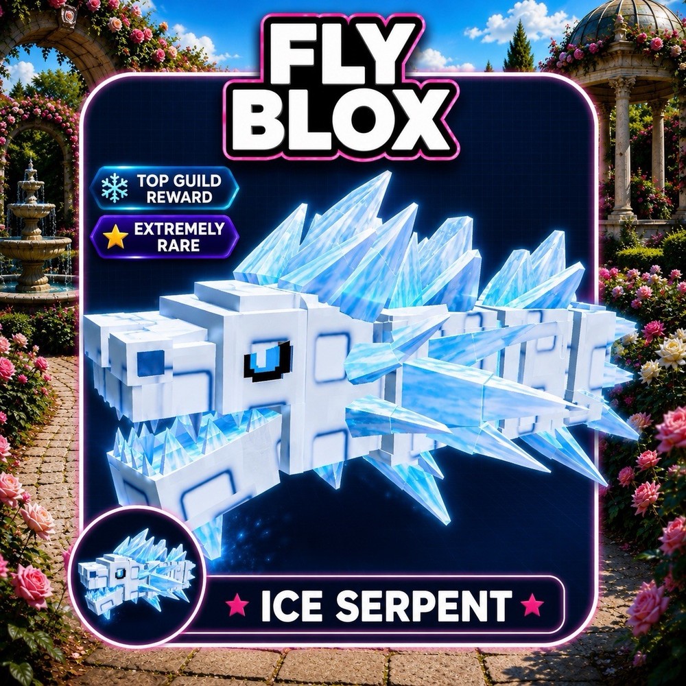 Grow A Garden 2 Ice Serpent Top Guilds Only Super Pet
