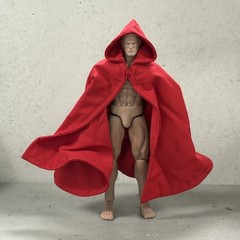 SU-C-XGB: 1/12 wired red hooded cape for Marvel Legends Age of Apocalypse Gambit